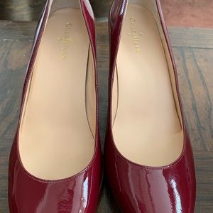 Size 7 Cole Haan Red Pump Heels